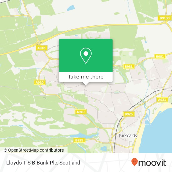 Lloyds T S B Bank Plc map