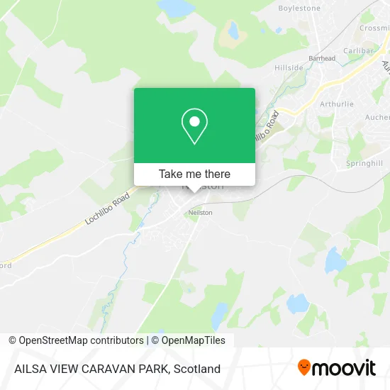 AILSA VIEW CARAVAN PARK map