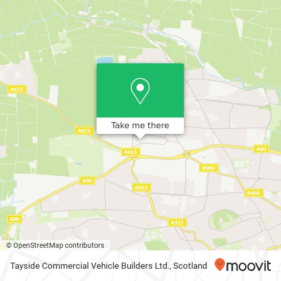 Tayside Commercial Vehicle Builders Ltd. map