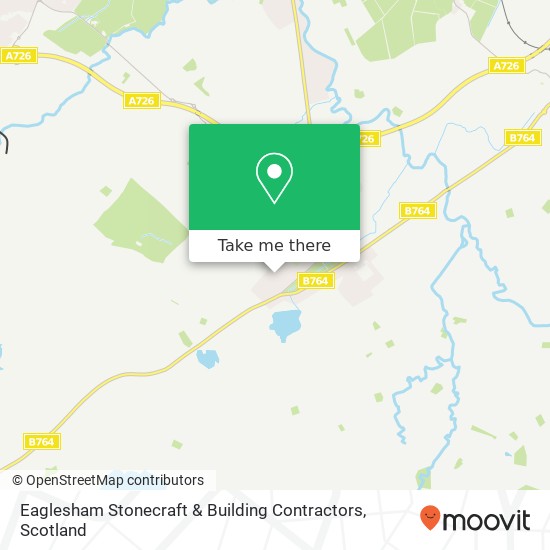 Eaglesham Stonecraft & Building Contractors map