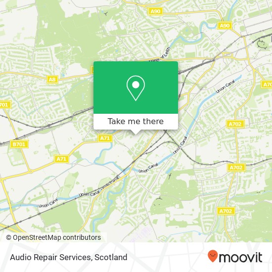 Audio Repair Services map