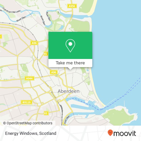 Energy Windows map