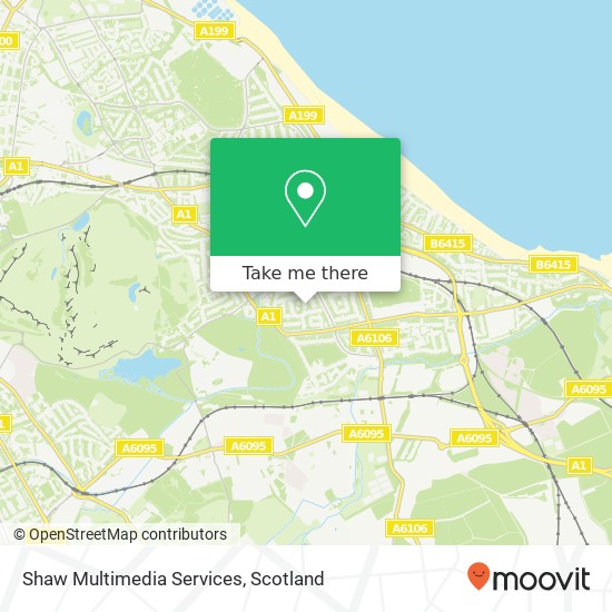 Shaw Multimedia Services map