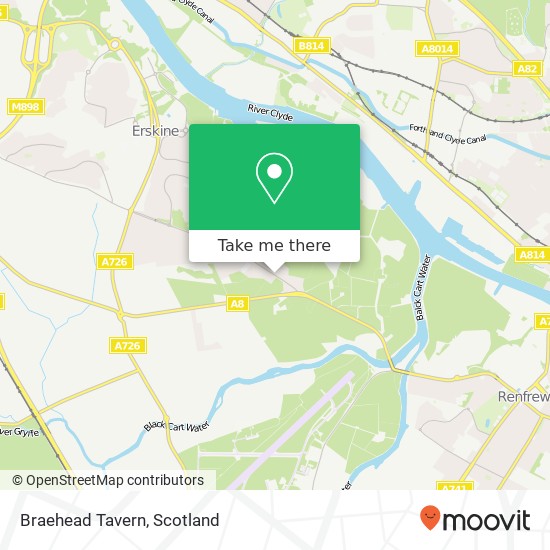 Braehead Tavern map