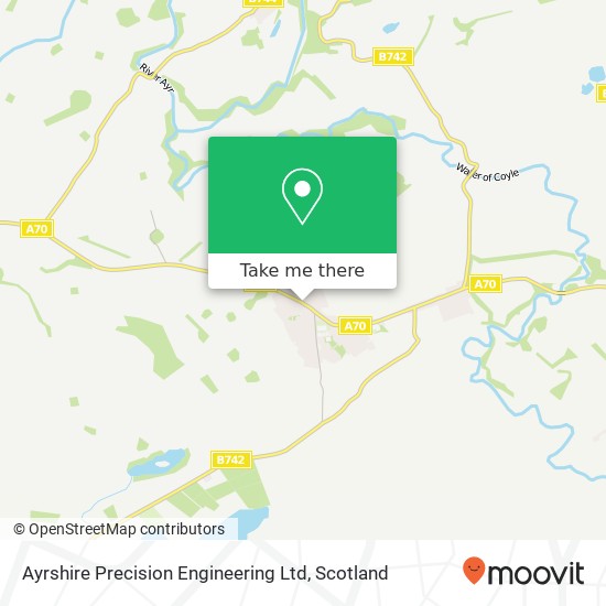 Ayrshire Precision Engineering Ltd map