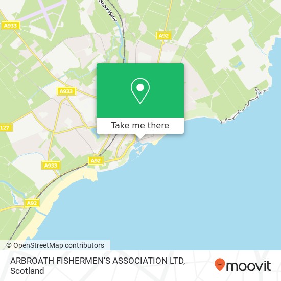 ARBROATH FISHERMEN'S ASSOCIATION LTD map