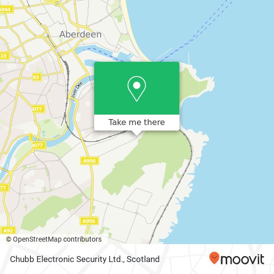 Chubb Electronic Security Ltd. map