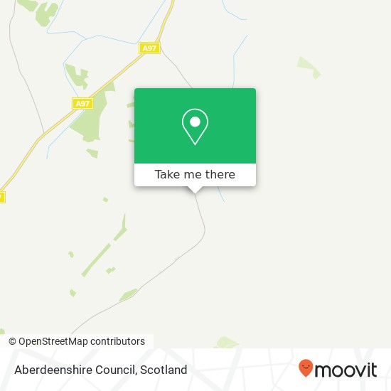 Aberdeenshire Council map