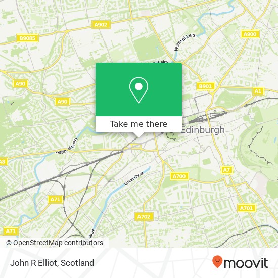 John R Elliot map