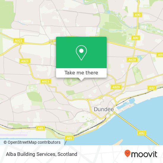 Alba Building Services map