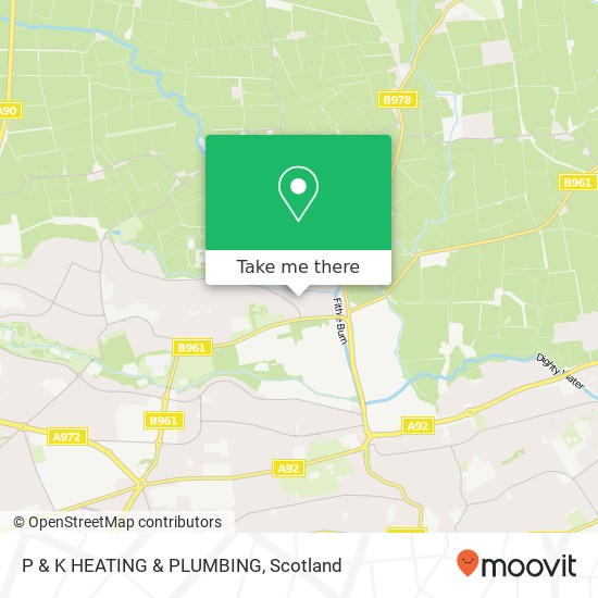 P & K HEATING & PLUMBING map