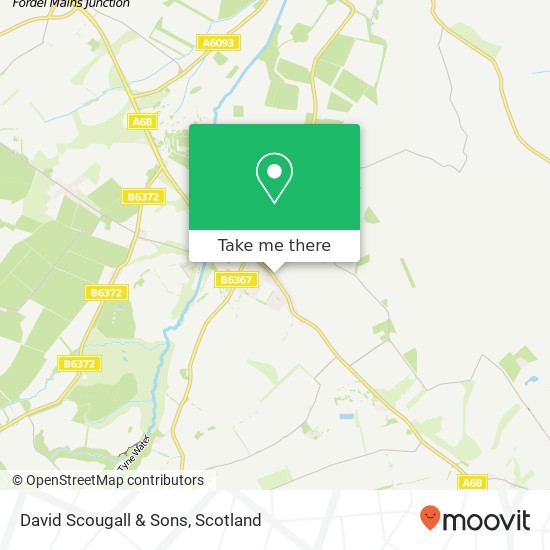David Scougall & Sons map
