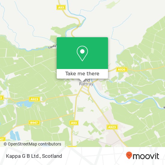 Kappa G B Ltd. map