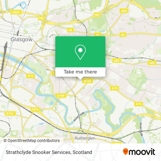 Strathclyde Snooker Services map