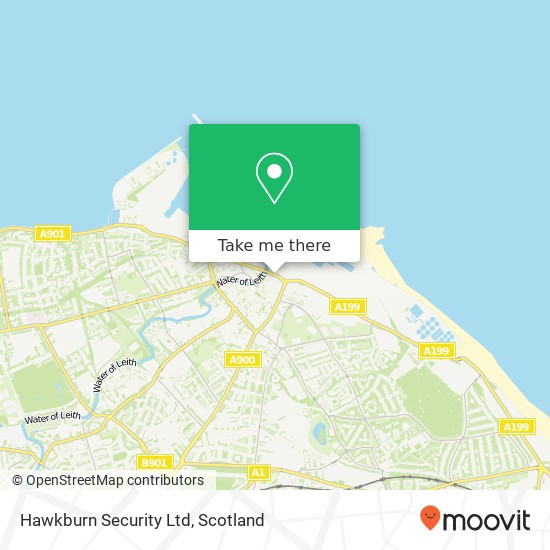 Hawkburn Security Ltd map