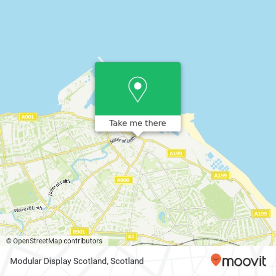 Modular Display Scotland map