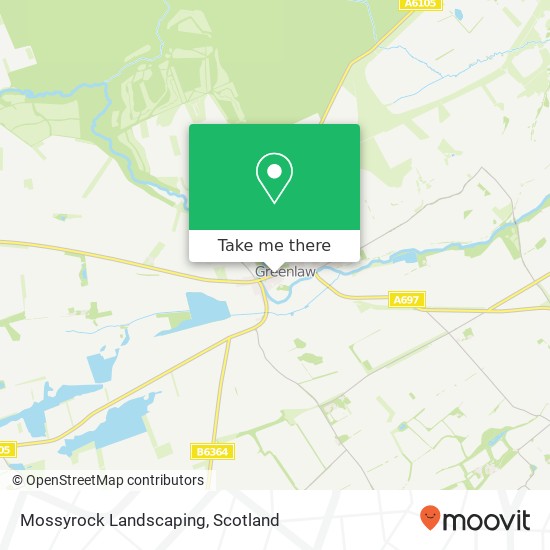 Mossyrock Landscaping map