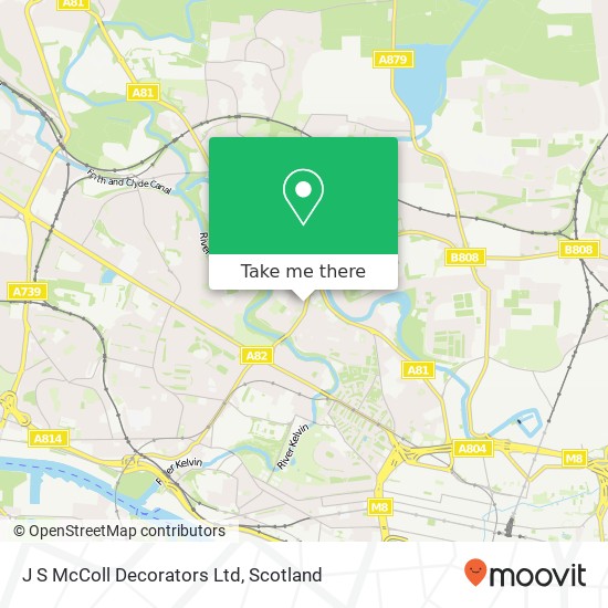 J S McColl Decorators Ltd map