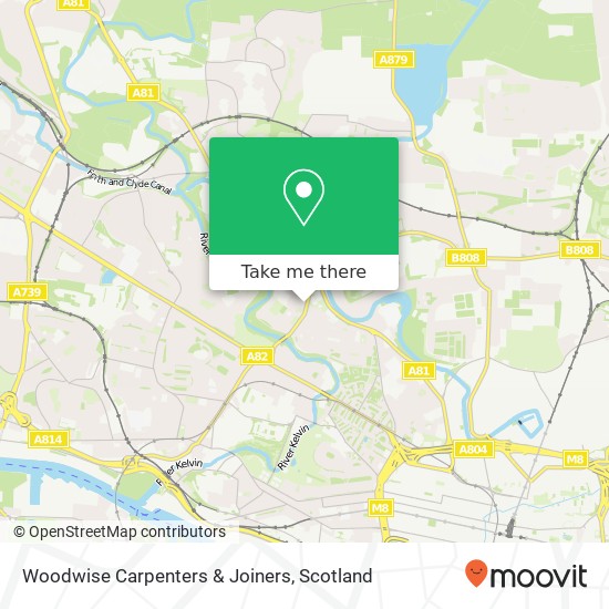 Woodwise Carpenters & Joiners map