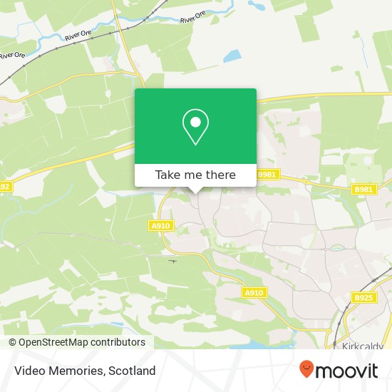 Video Memories map