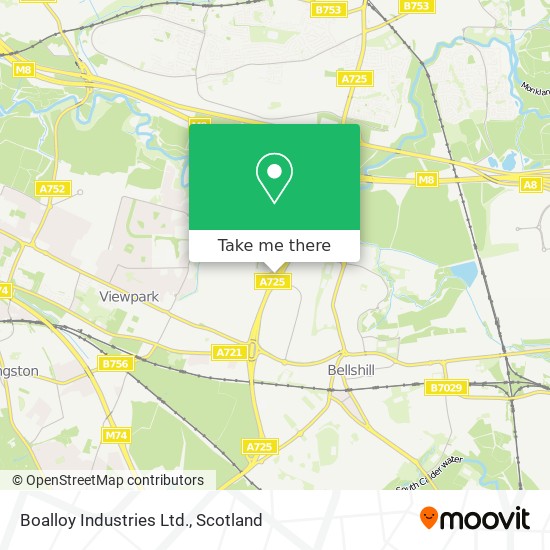 Boalloy Industries Ltd. map