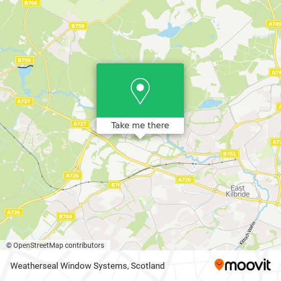 Weatherseal Window Systems map