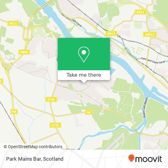 Park Mains Bar map