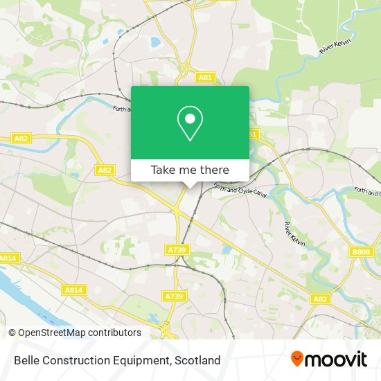 Belle Construction Equipment map