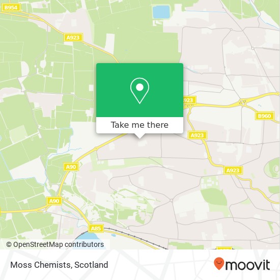 Moss Chemists map