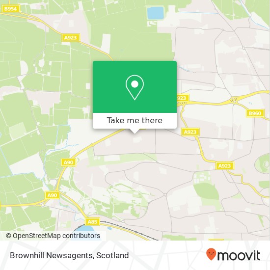 Brownhill Newsagents map