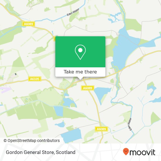 Gordon General Store map