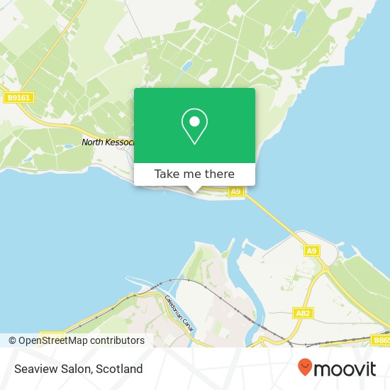 Seaview Salon map