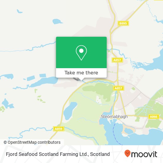 Fjord Seafood Scotland Farming Ltd. map