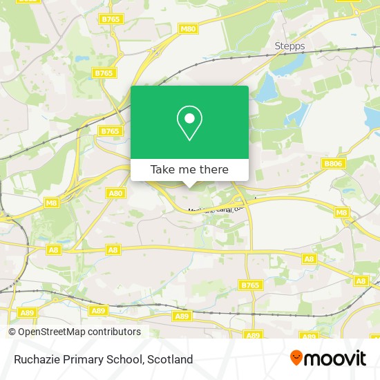 Ruchazie Primary School map