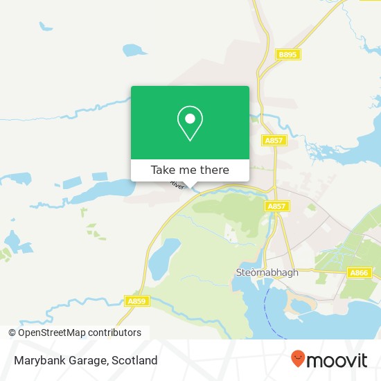 Marybank Garage map