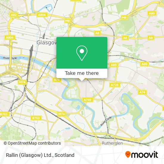 Rallin (Glasgow) Ltd. map