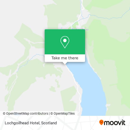 Lochgoilhead Hotel map