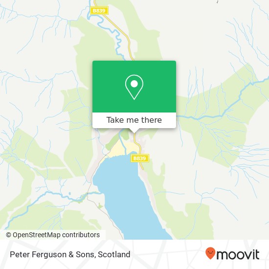 Peter Ferguson & Sons map