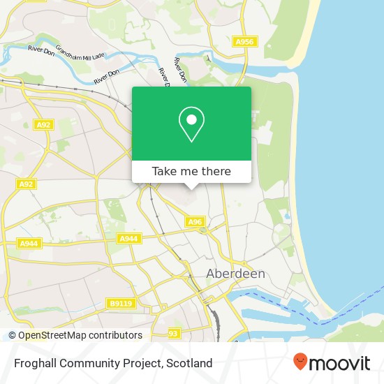 Froghall Community Project map