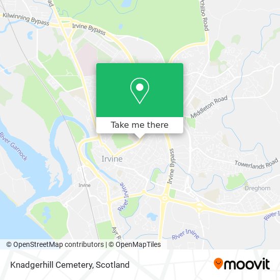 Knadgerhill Cemetery map