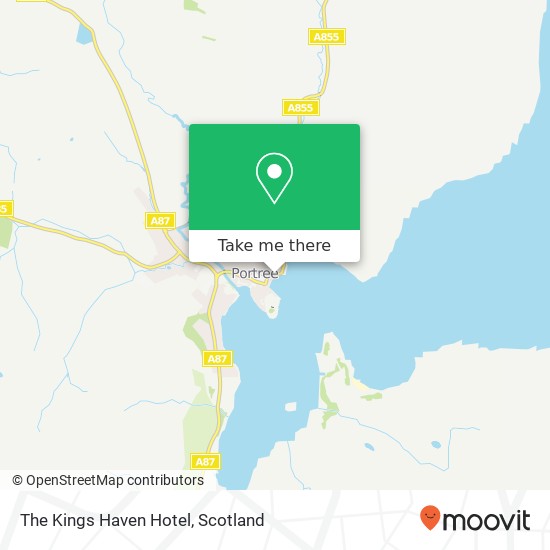 The Kings Haven Hotel map