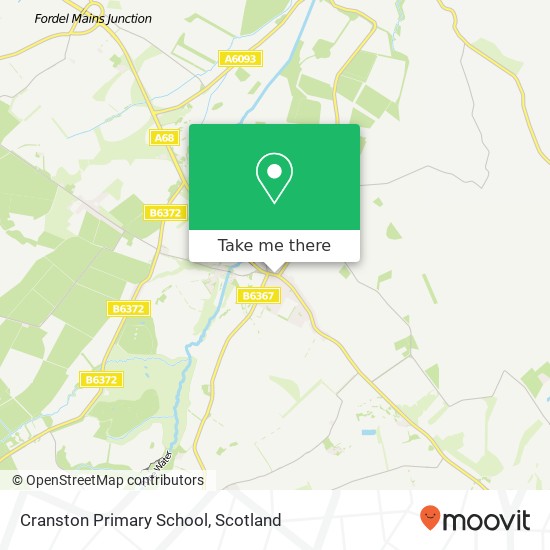 Cranston Primary School map