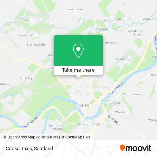 Cooks Taxis map