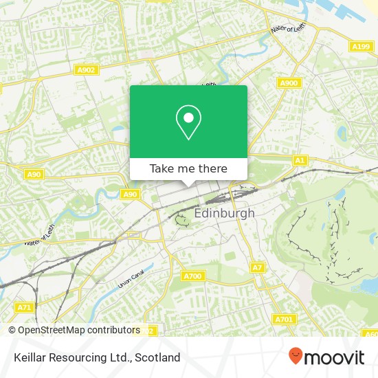 Keillar Resourcing Ltd. map