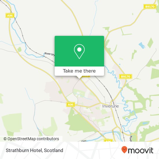 Strathburn Hotel map