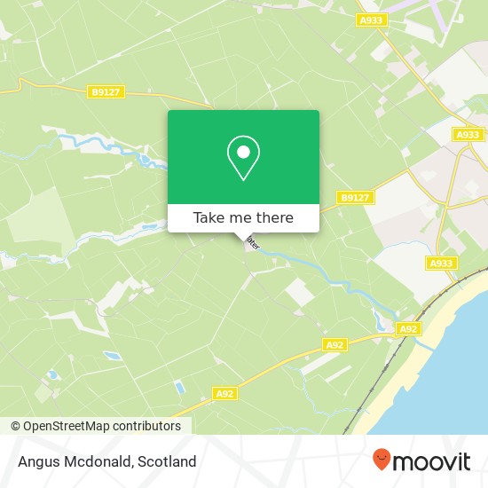 Angus Mcdonald map