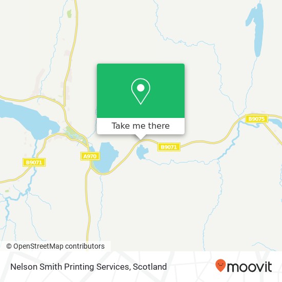 Nelson Smith Printing Services map