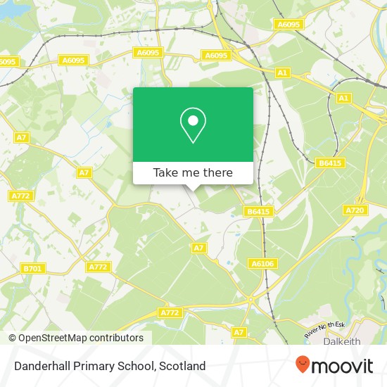 Danderhall Primary School map