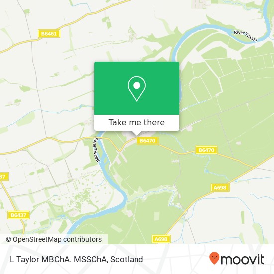 L Taylor MBChA. MSSChA map