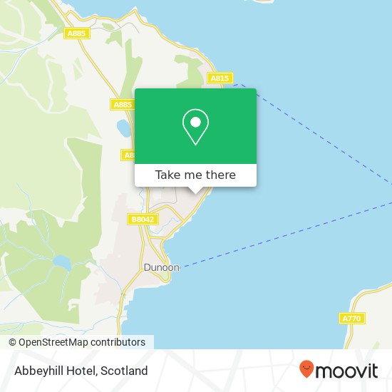 Abbeyhill Hotel map